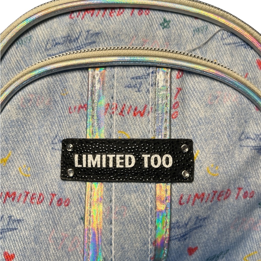 Limited Too Multicolor Mini Backpack - Picture 2 of 7